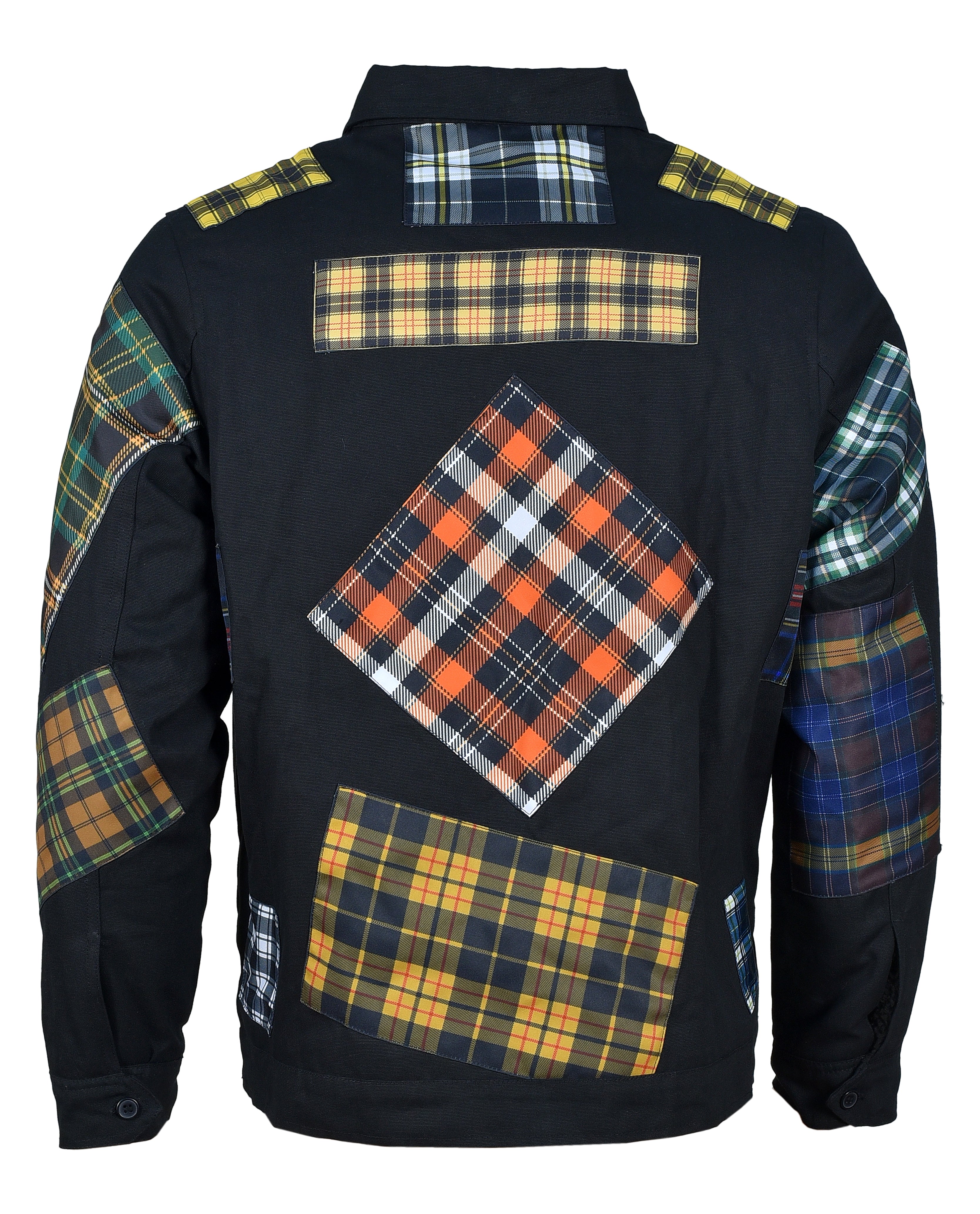Tartan Patch Jacket