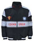 Edinburgh Scotland Patch  Jacket with highland cow